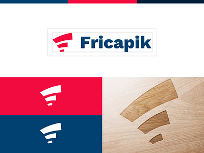 Brand Identity for Fricapik (OPTION 1) brand brand design brand identity branding flat logo logomarks logos minimal vector