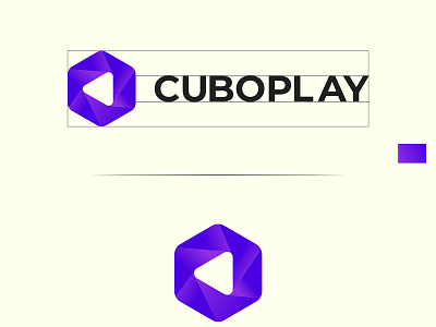 Cuboplay 2 branding design illustration logo