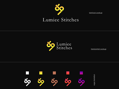 Lumie Stylescapes branding design flat icon logo