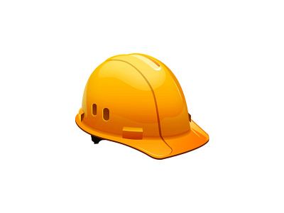 Helmet build helmet icon yellow