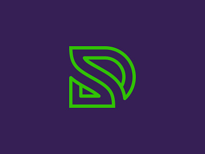 Mylogo green logo vector violet