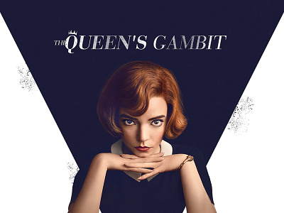 The Queen's Gambit art design digitalart illustration lady netflix photo manipulation photoshop poster poster art series the queen gambit