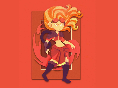 Chandra - Paper Illustration