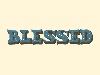 "Blessed" Proverbs WIP bible hand lettering lettering proverbs text