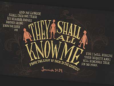 Verse of the Day WIP - V2 bible hand lettering jeremiah lettering text