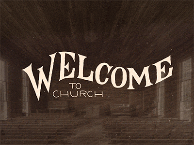 Welcome Animation hand lettering type typography vintage welcome