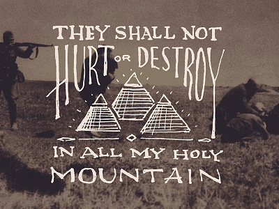 Stop the destruction - lettering bible hand lettering isaiah justice mercy