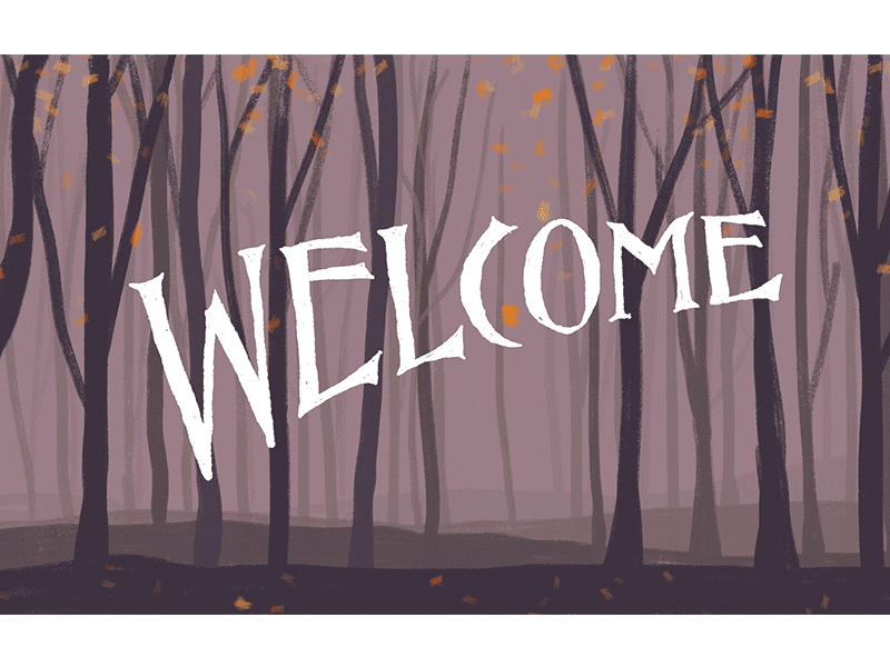 Fall Lettering WIP - Which is your fav? autumn fall lettering mid century typography