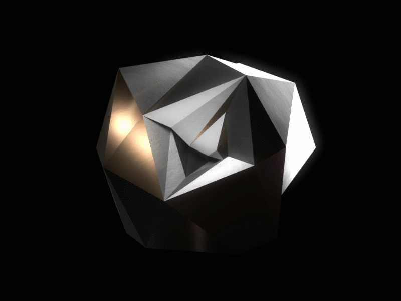 Geometric Depth 2 3d b3d blender lighting low poly