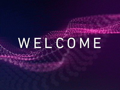 Welcome Waves - Text Animation by Fred Sprinkle on Dribbble