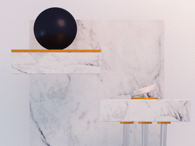 Black Gold - Mechanics of Oppression - Gif animation black lives matter c4d cinema 4d cycles 4d gold marble marble and gold