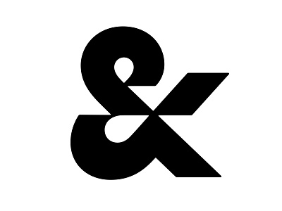 & ampersand ampersands letter lettering logo logo mark symbol logotype mark monogram negative space symbol typography
