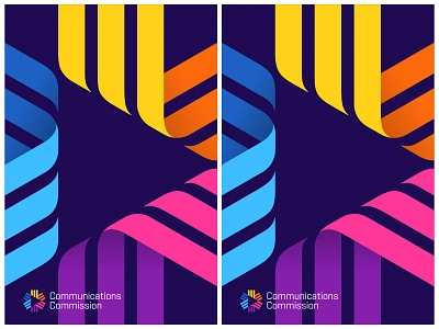 CC / Rejected version abstract abstract design colorful design colorful logo logo logo design mark poster poster design ribbon symbol