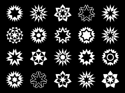 all logo mark negative space logo negativespace star star logo sun sun logo symbol