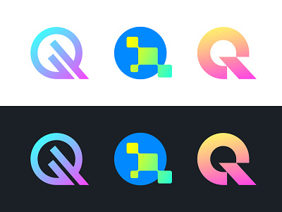 Q letter logo mark monogram q q logo symbol typography