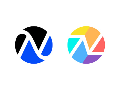 N / Circle / V2 / V3 circle logo design illustration letter letter n logo logotype mark monogram n logo symbol typography