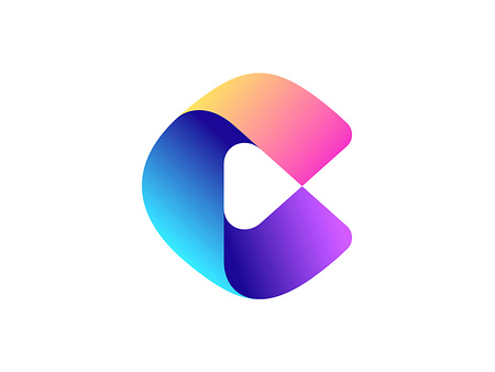 C + Play Icon by Kakha Kakhadzen on Dribbble