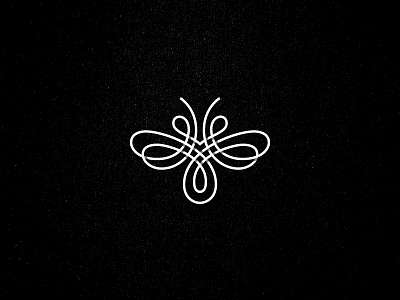 Bee bee kakha kakhadzen line logo mark symbol
