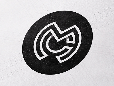 MC Monogram c line logo m mark monogram symbol