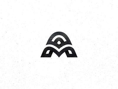 AM am logo mark monogram