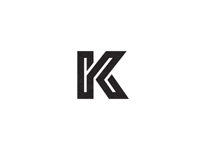 K k letterform logo mark symbol