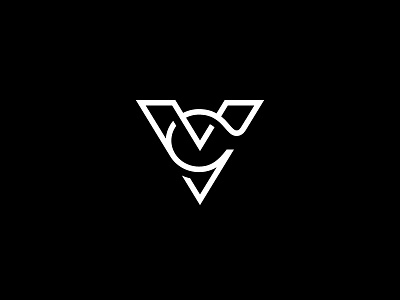 VC logo mark monogram symbol vc