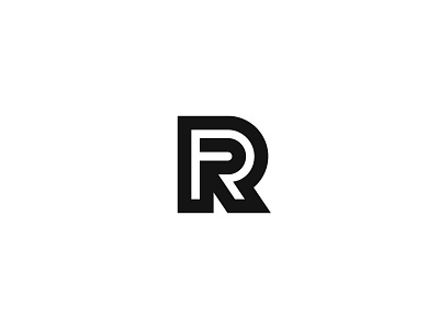 FR logo mark symbol monogram