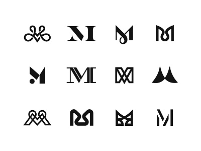 M / Episode 1 logo mark symbol m