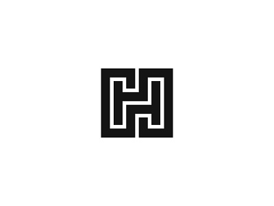 HH h hh logo mark symbol monogram