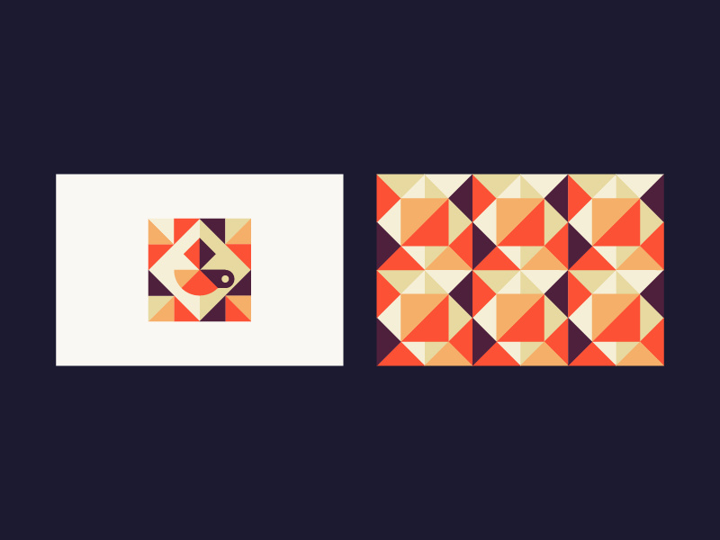 Pattern for Business Cards waffle coffee business cards pattern symbol mark logo