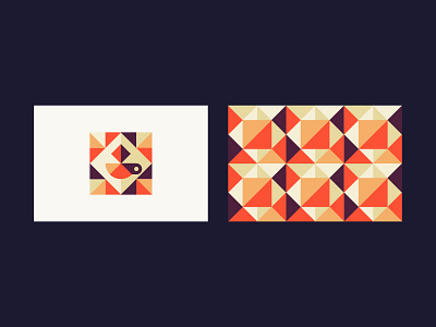Pattern for Business Cards
