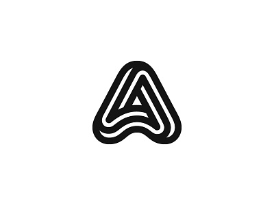 A a letter letterform logo logotype mark monogram symbol typography