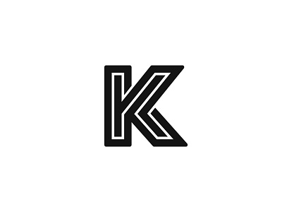 K k letter letterform logo logotype mark monogram symbol