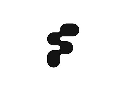 F / FS f letter logo logotype mark monogram s symbol typography