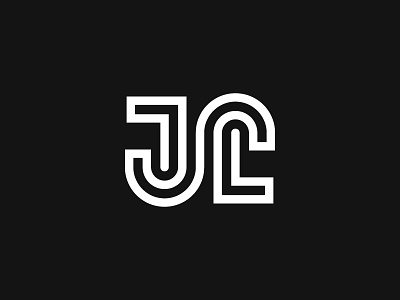 JL Ambigram ambigram j l logo logotype mark monogram symbol typography