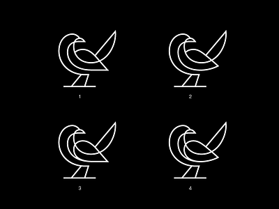 3a bird logo mark symbol