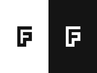 F f letter logo logotype mark monogram symbol typography
