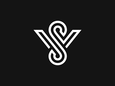 SV 1 / Part I letter logo logotype mark monogram s sv symbol typography v