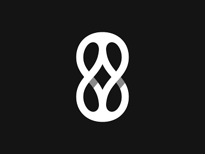 8 8 letter logo logotype mark monogram number symbol typography