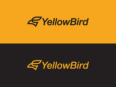 Yellowbird 3 bird letter logo logotype mark monogram symbol typography y yellow