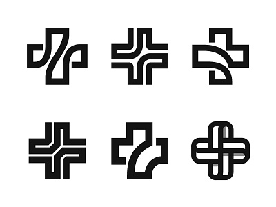 Cross Versions 1 cross health hospital logo mark medical symbol