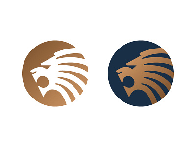 Lion animal lion logo mark symbol