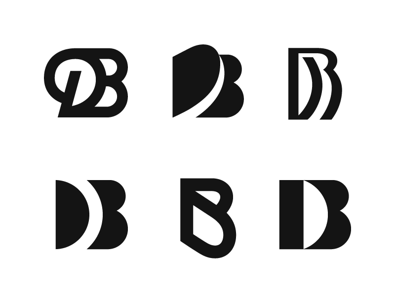  DB Monograms by Kakha Kakhadzen on Dribbble