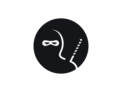 Ninja1 logo mark ninja symbol