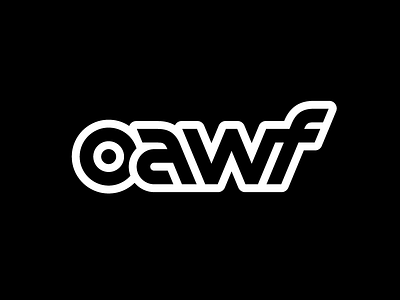 oawf 1 font letter logo logotype mark monogram oawf symbol typography