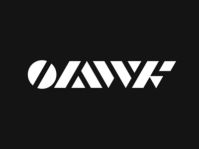 OAWF 4a font letter logo logotype mark monogram oawf symbol typography