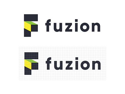 Fuzion V.4 f f letter letter logo logotype mark monogram symbol typography