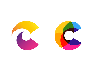 C c c letter color letter logo logotype mark monogram symbol typography