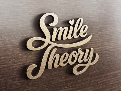 Smile Theory letter lettering logo logotype mark monogram symbol typography
