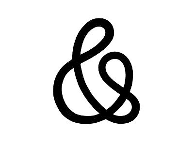 & ampersand letter logo logotype mark symbol typography